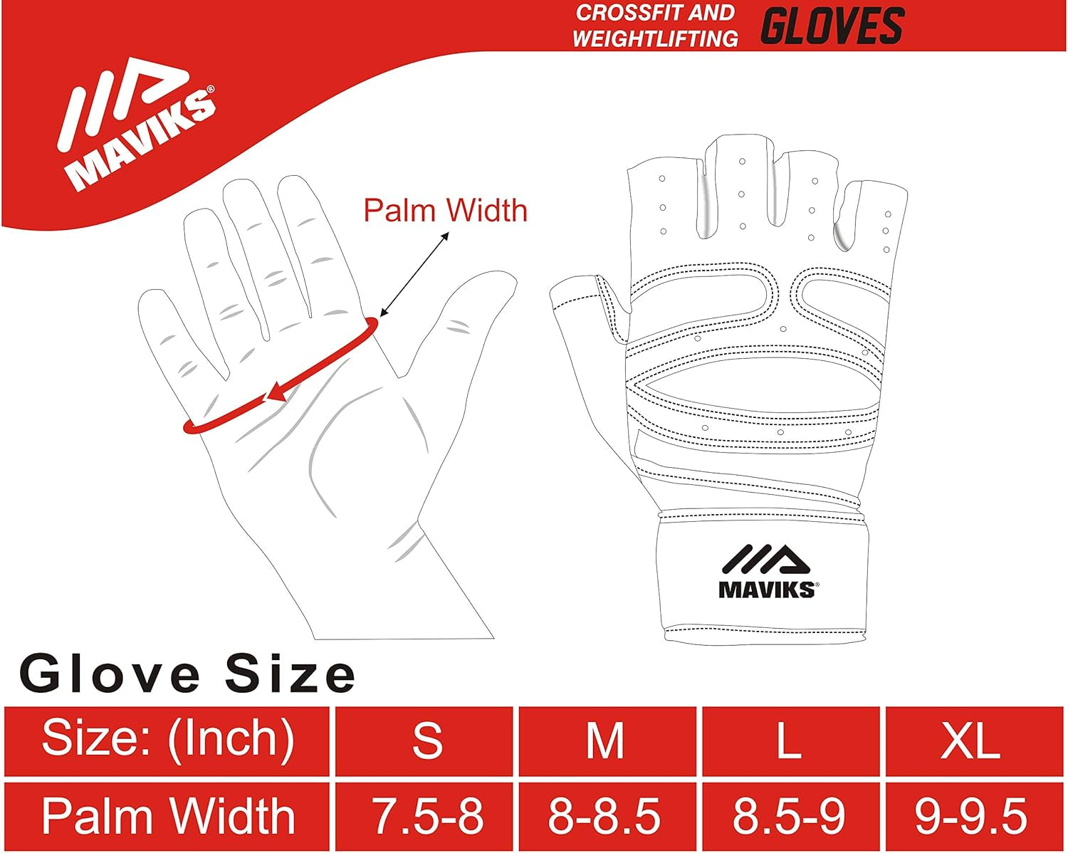 Workout Gloves for Men and Women Weight Lifting Gloves with Wrist Wrap Support for Gym Training Weightlifting Crossfit Pull-Ups Exercise Glove for Ladies & Gents